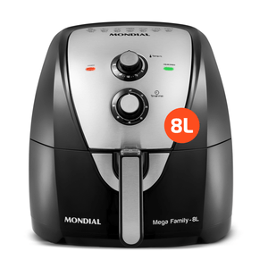 Fritadeira Sem Óleo Air Fryer 8 Litros AFN-80-BI Mondial