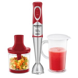 Mixer Premium Mondial Vermelho/Inox 500W - M-10