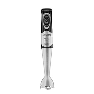 Mixer Turbo Inox Mondial Preto/Inox 500W - M-16-BI